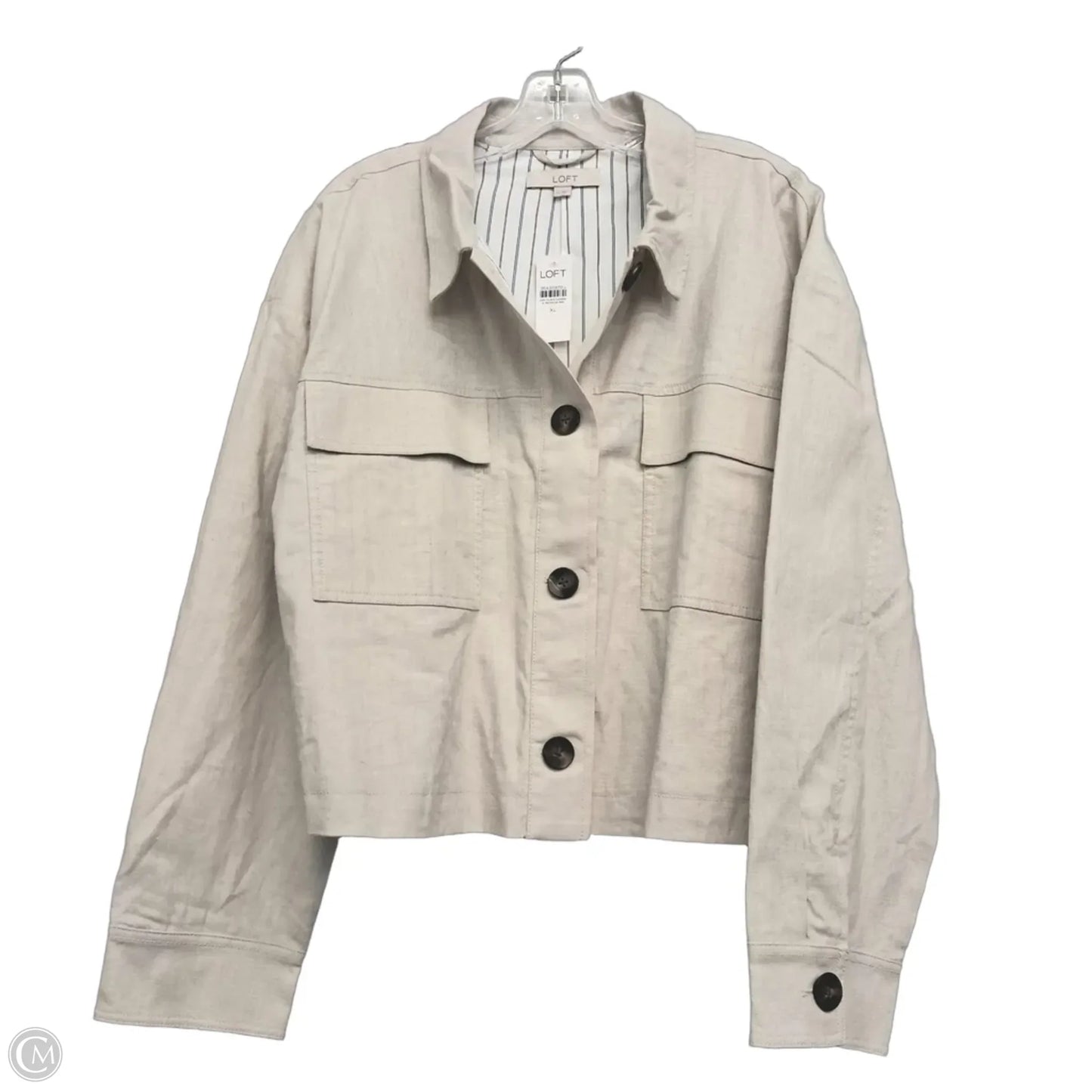 Blazer By Loft In Beige, Size: Xl