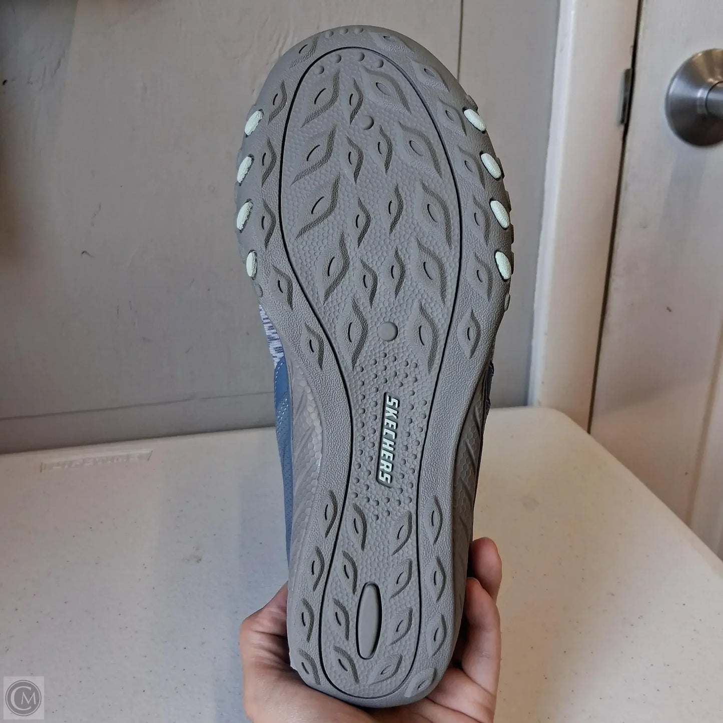 Shoes Flats By Skechers In Blue, Size: 6.5