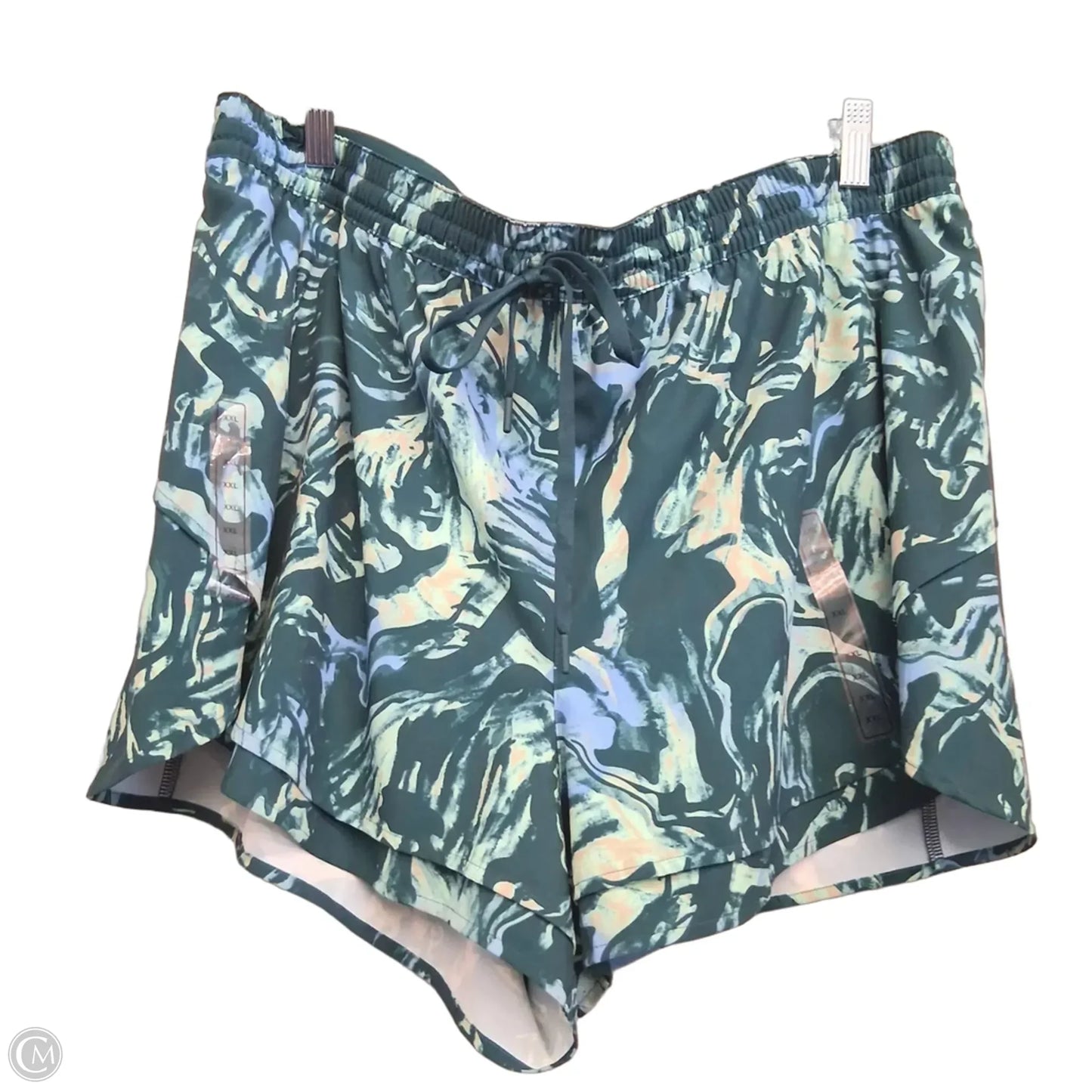 Athletic Shorts By Calia In Green, Size: 1x
