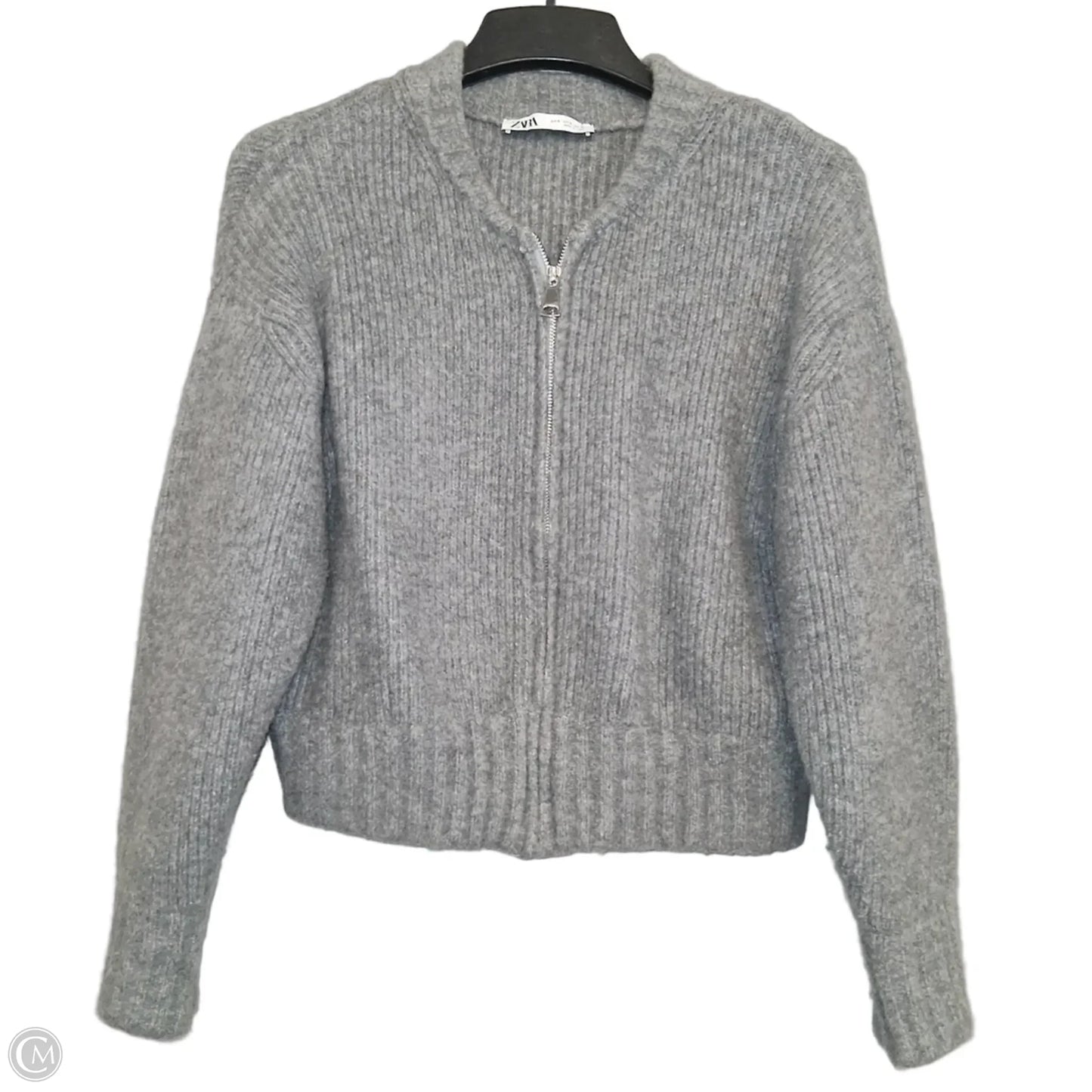 Sweater By Zara In Grey, Size: S