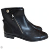 Boots Ankle Flats By Ann Taylor In Black, Size: 8