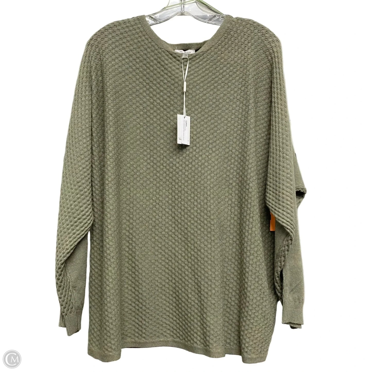 Sweater By Vila Milano In Green, Size: 1x