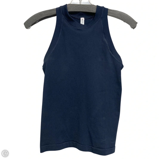 Athletic Tank Top By Athleta In Navy, Size: Xs