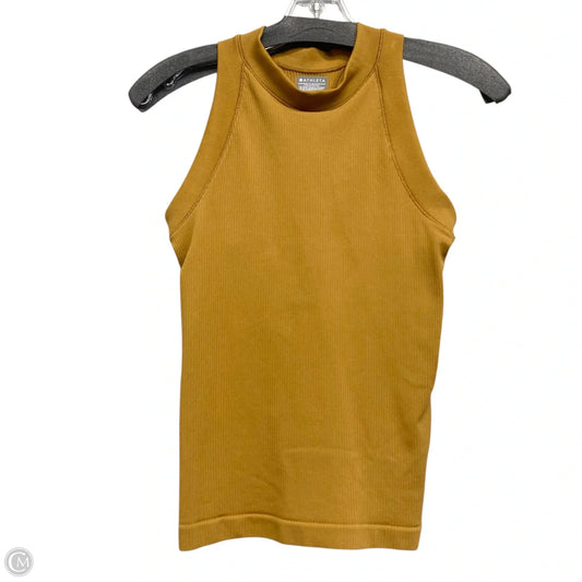 Athletic Tank Top By Athleta In Gold, Size: Xs