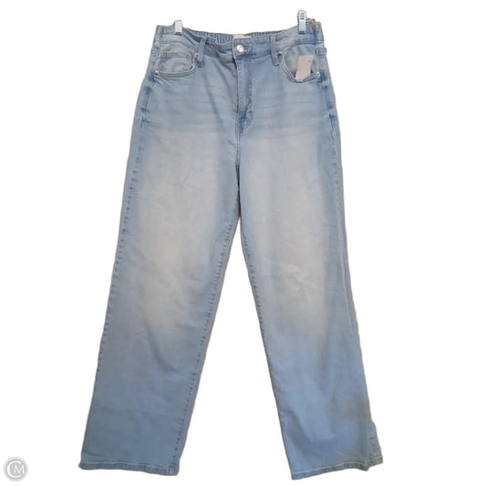 Jeans Wide Leg By No Boundaries In Blue Denim, Size: 16