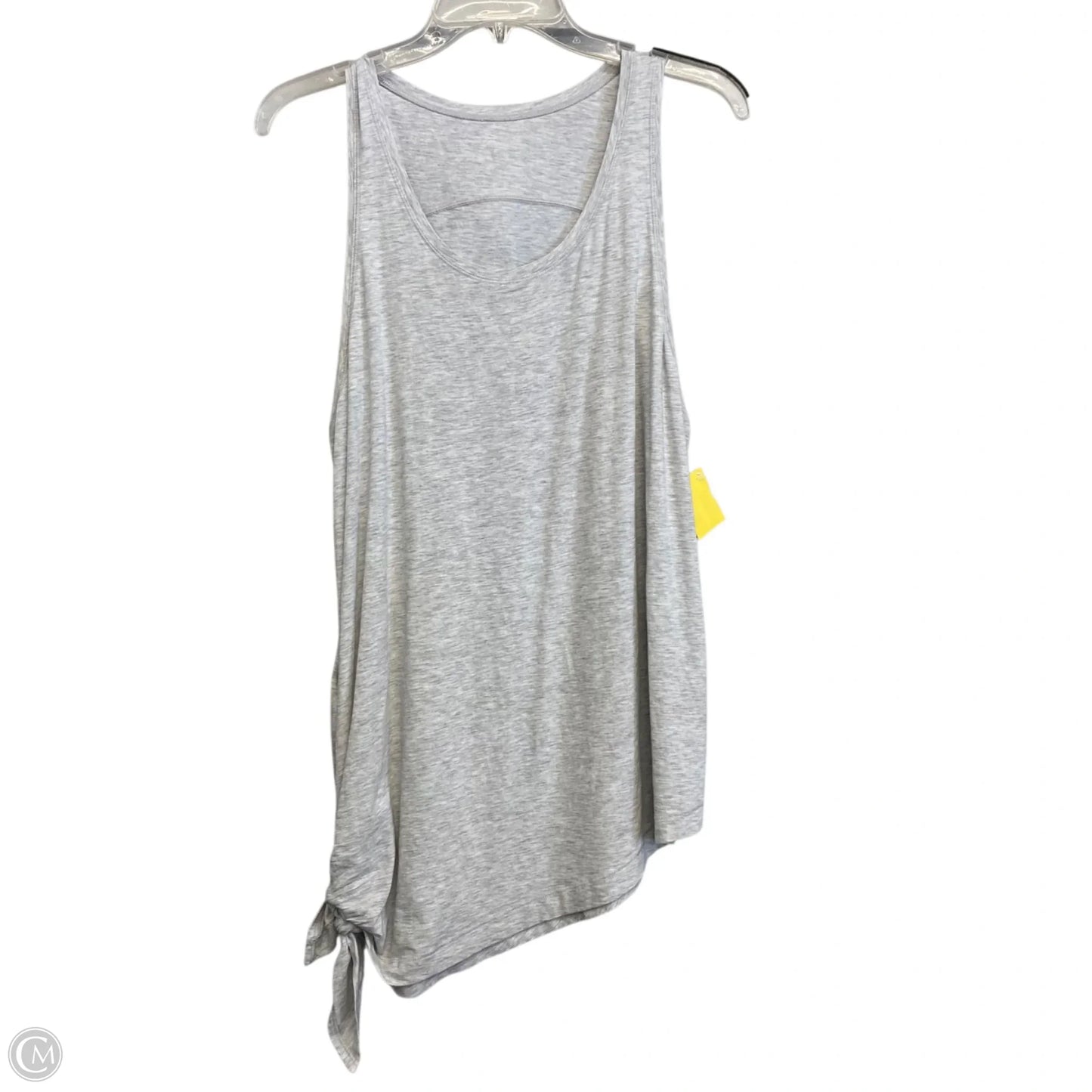 Athletic Tank Top By Lululemon In Grey, Size: L