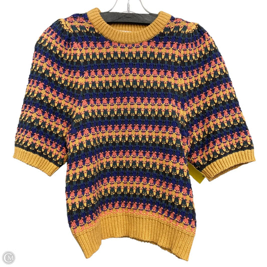 Sweater Short Sleeve By Universal Thread In Multi-colored, Size: Xs