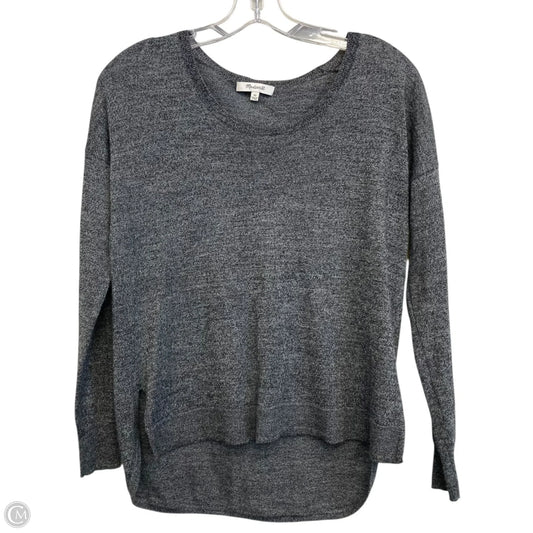 Top Long Sleeve Basic By Madewell In Grey, Size: Xs
