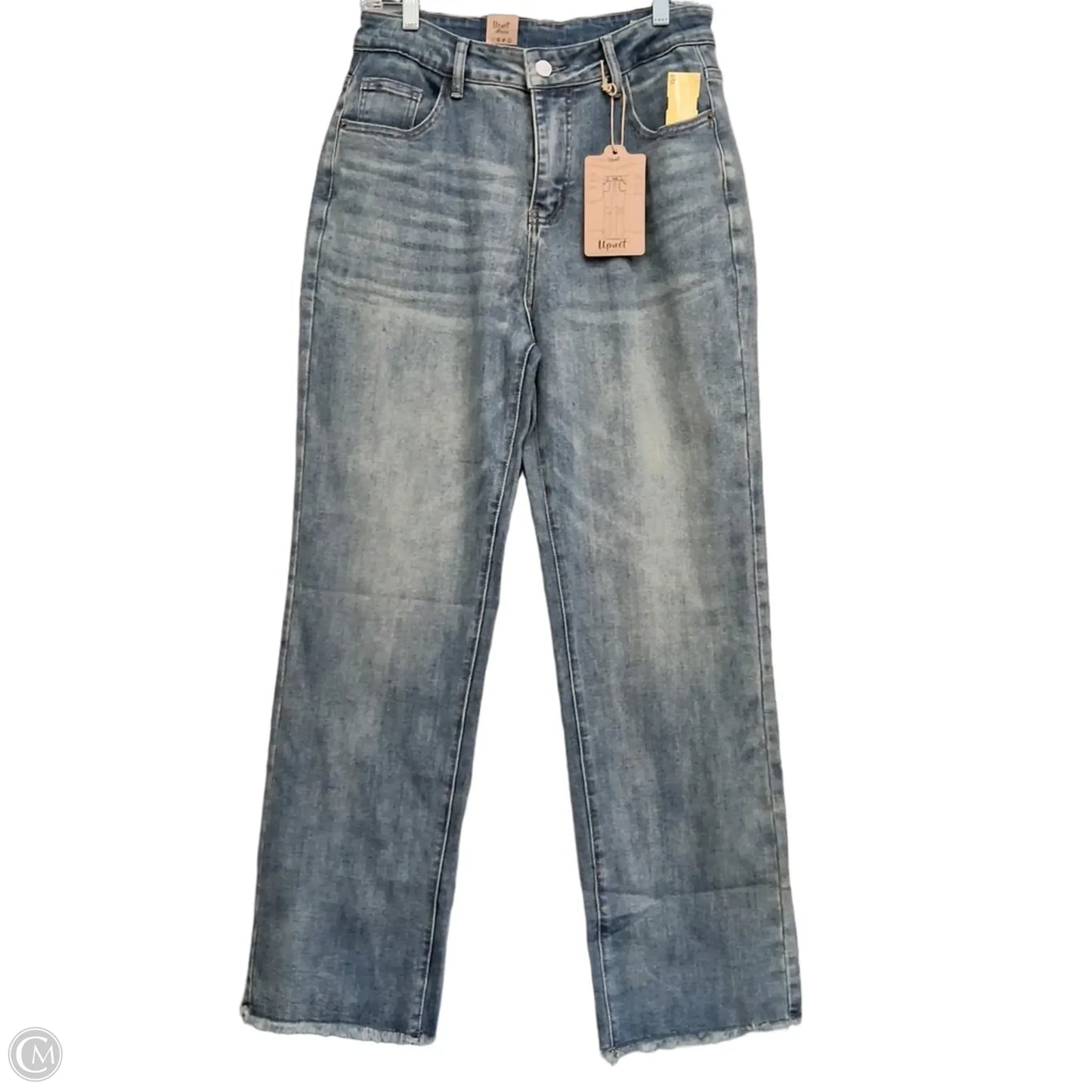 Jeans Boot Cut By Upnet In Blue Denim, Size: 12