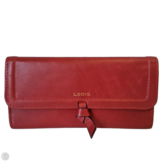 Wallet Leather By Lodis, Size: Medium