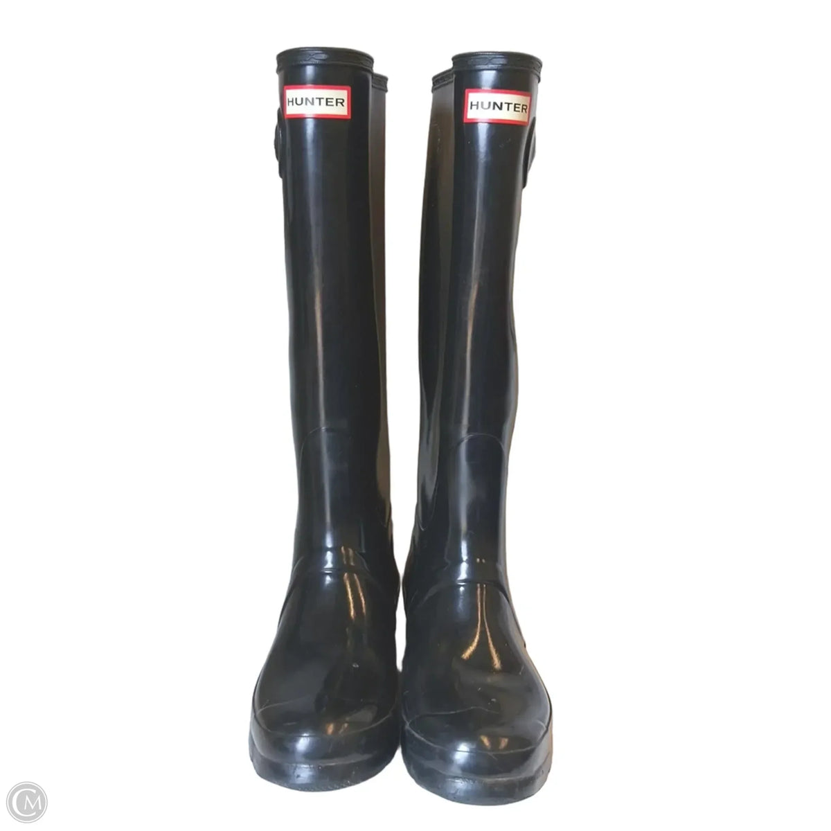 Boots Rain By Hunter In Black, Size: 9