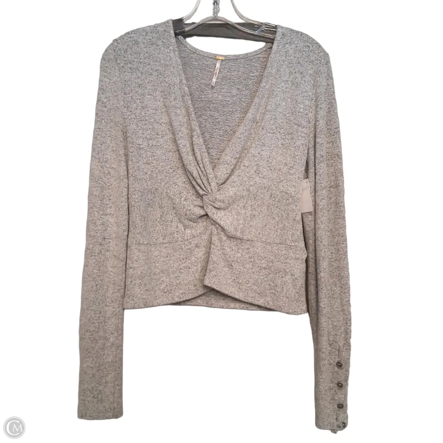 Sweater By Free People In Grey, Size: S