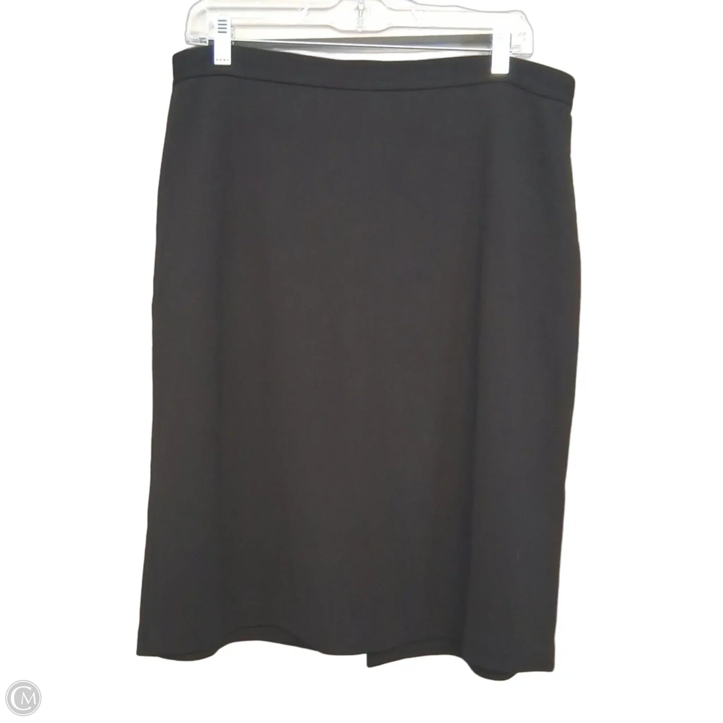 Skirt Midi By St John Knits In Black, Size: 10