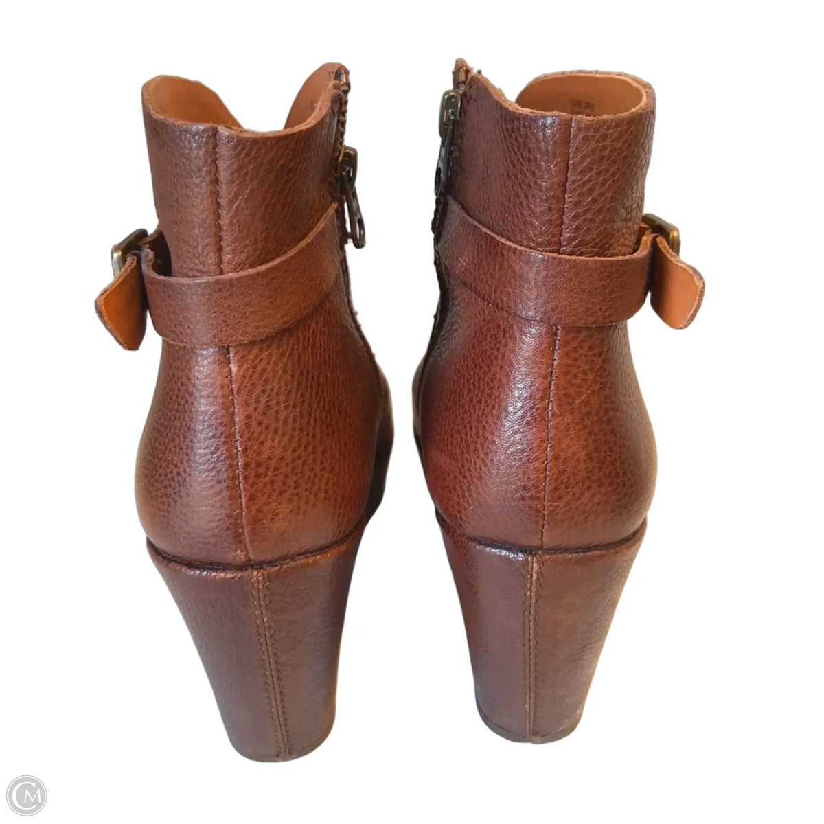 Boots Leather By Kork Ease In Brown, Size: 8