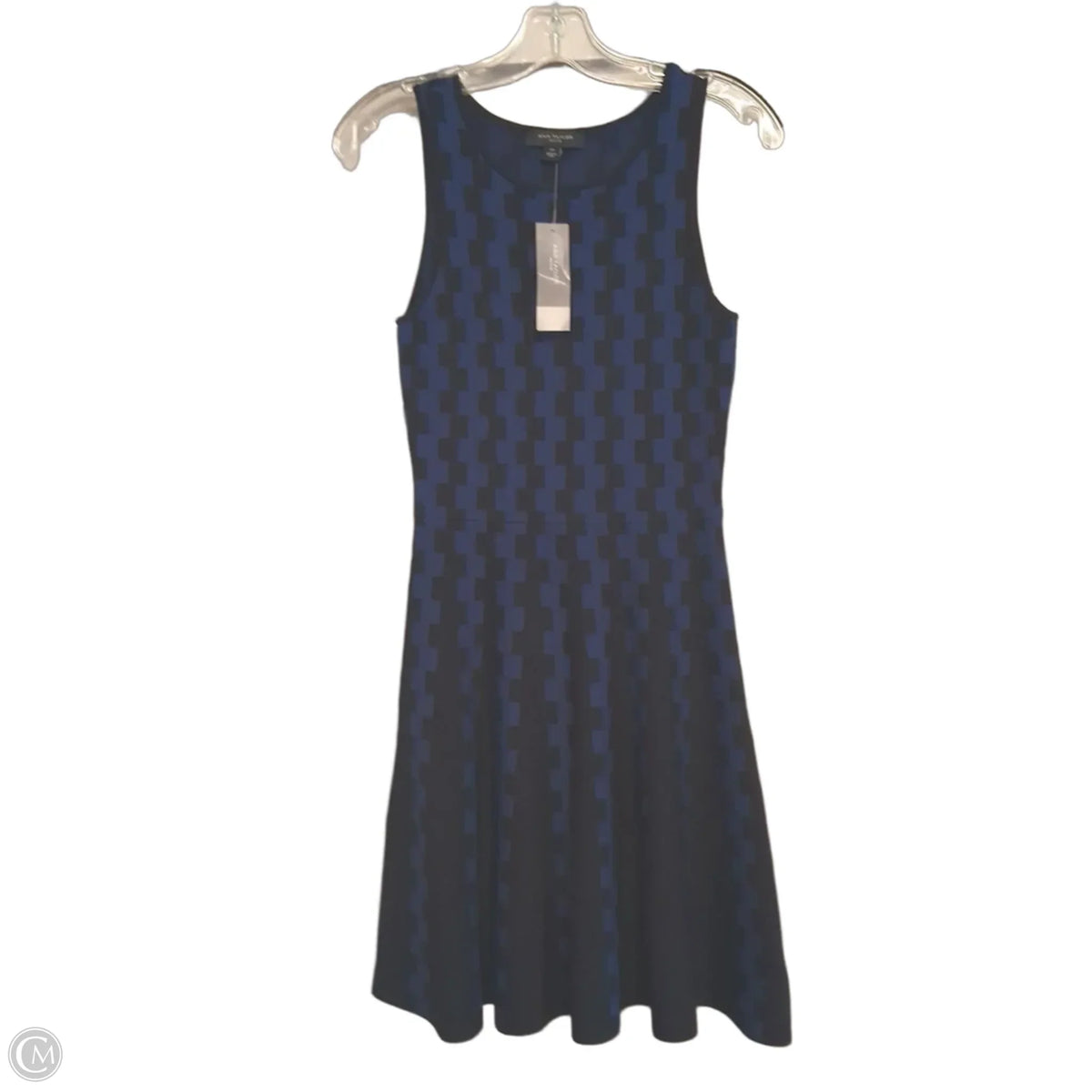 Top Short Sleeve By Max Studio In Blue, Size: M