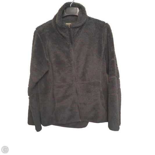Jacket Fleece By Eddie Bauer In Grey, Size: Xl