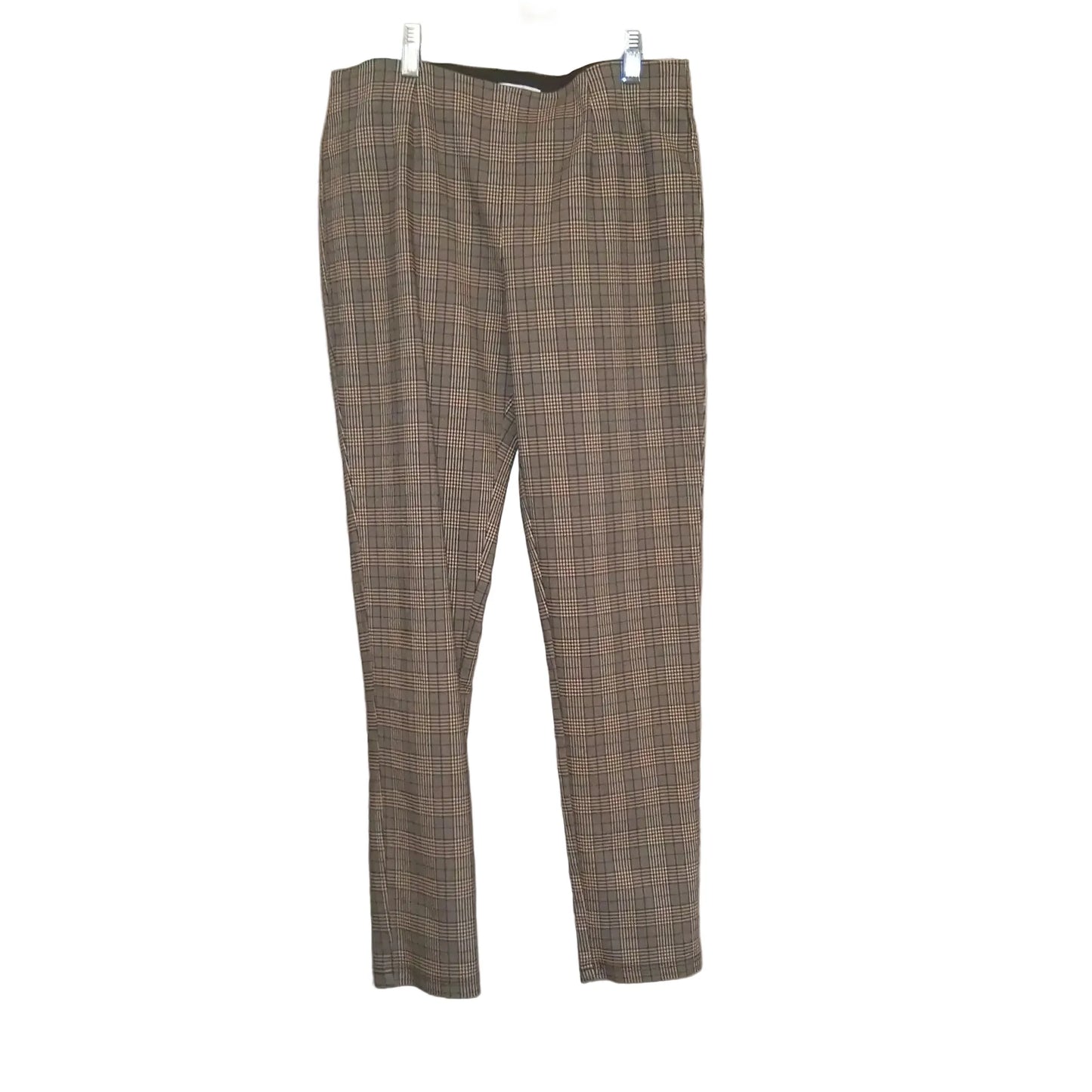 Pants Dress By Calvin Klein In Plaid Pattern, Size: 10