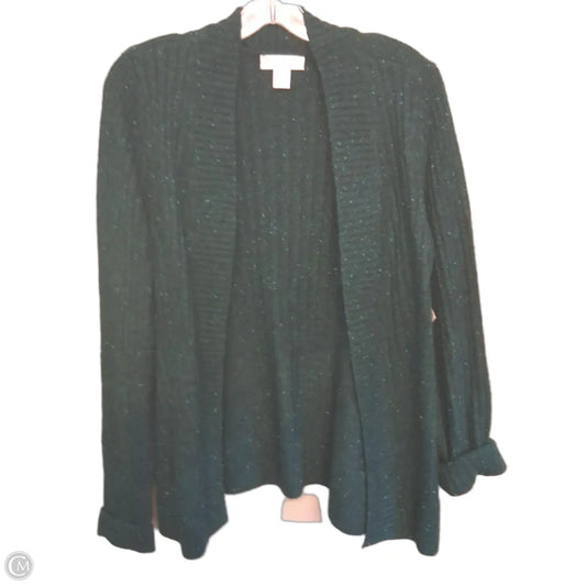 Cardigan By Christopher And Banks In Green, Size: M