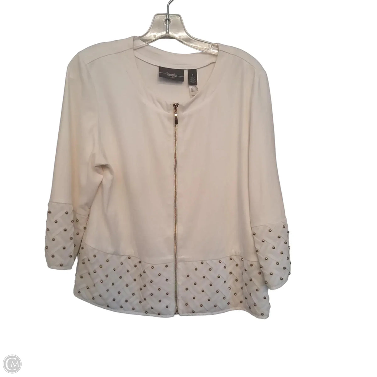 Cardigan By Chicos In White, Size: M