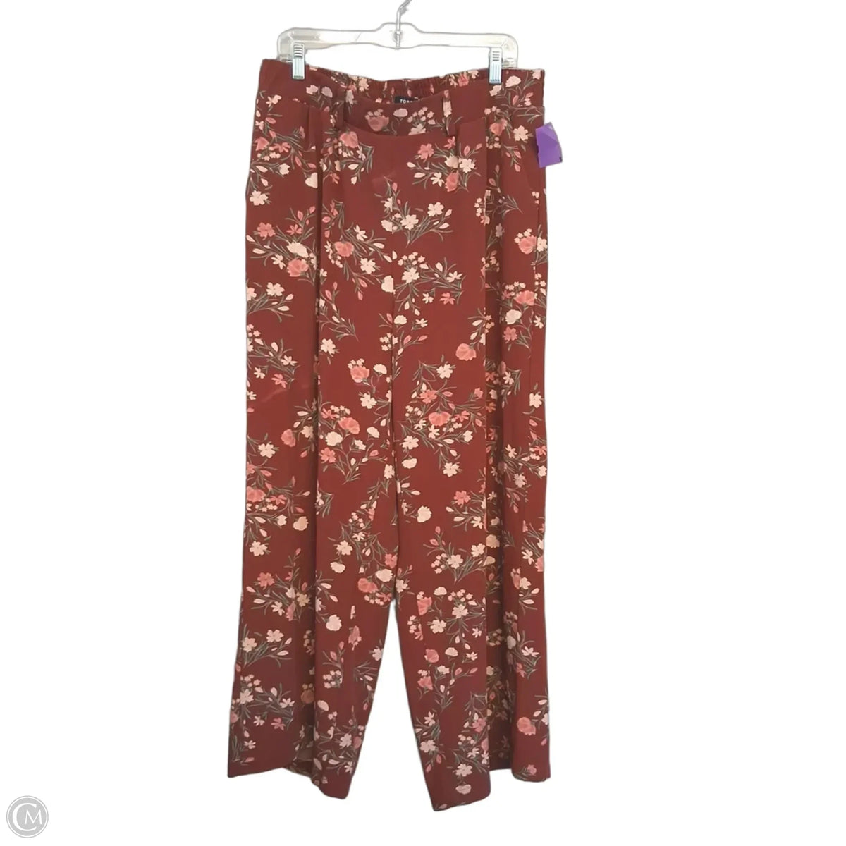 Pants Lounge By Torrid In Floral Print, Size: 2x