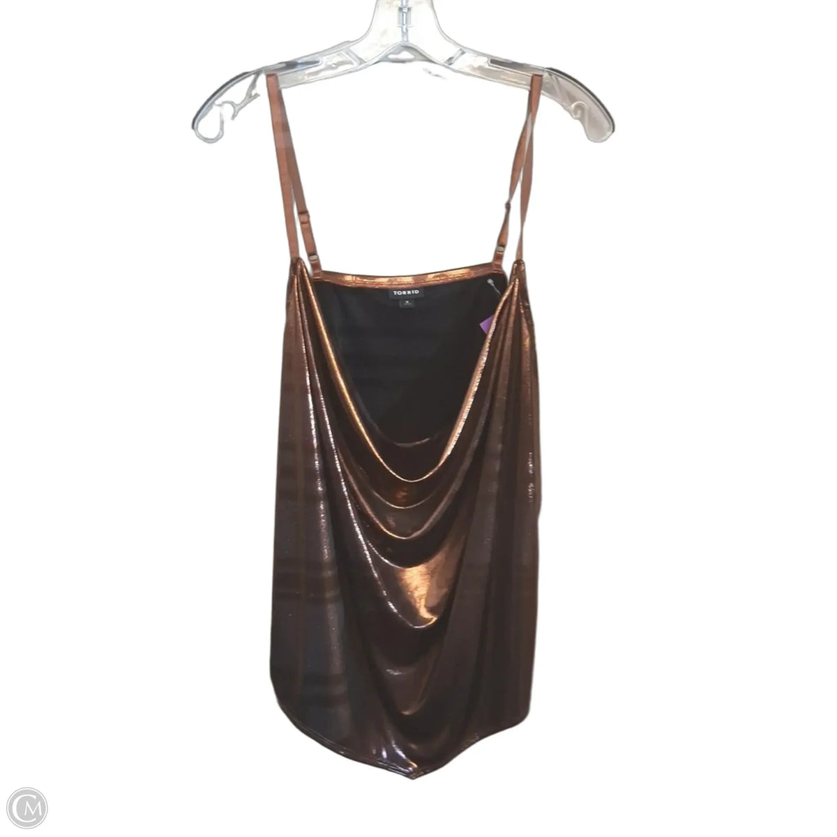 Top Sleeveless By Torrid In Copper, Size: 3x