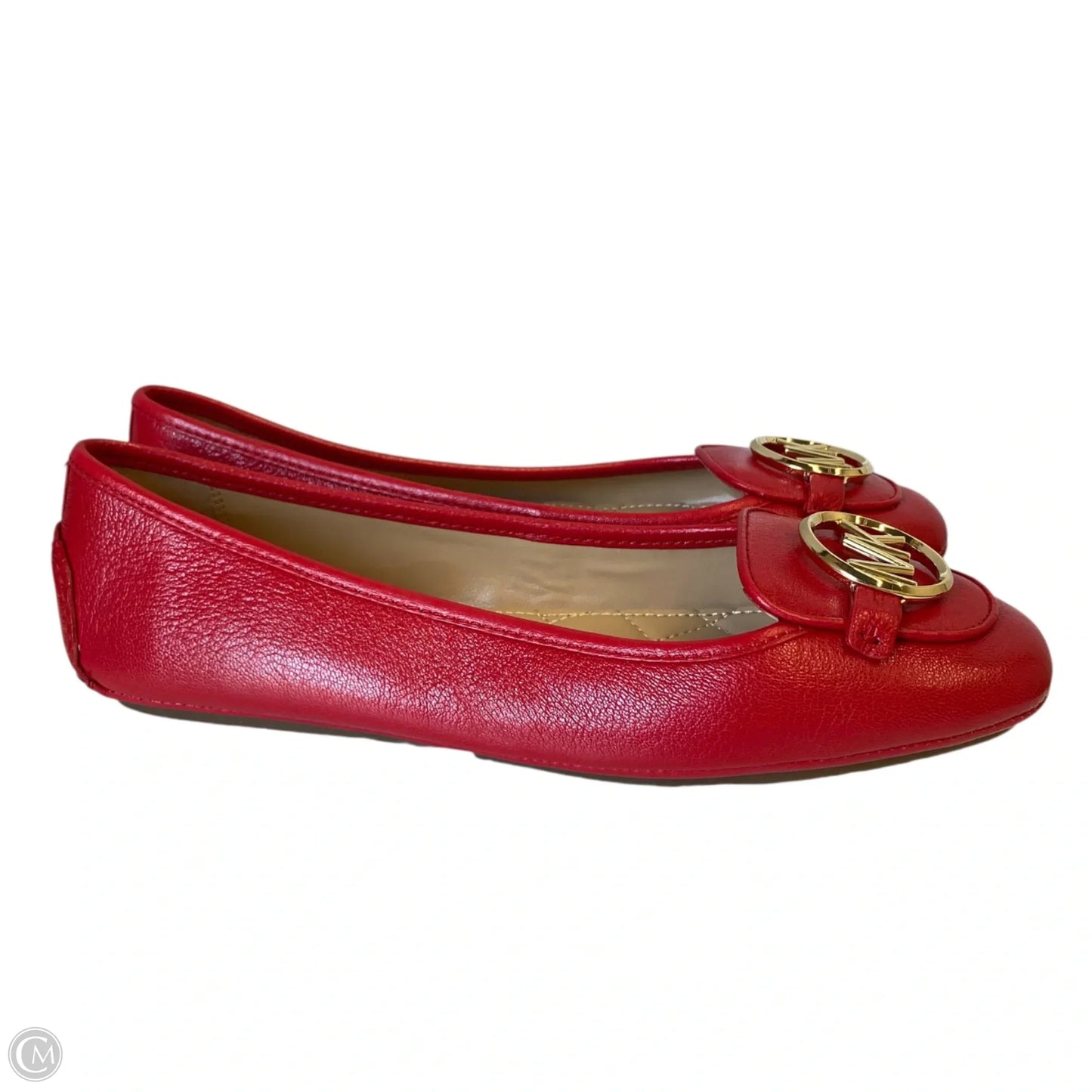 Shoes Designer By Michael Kors In Red, Size: 8