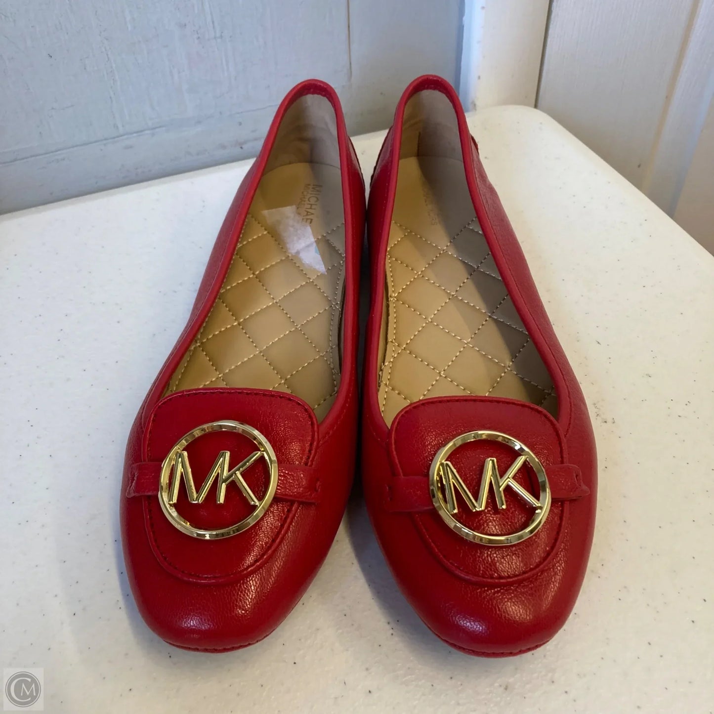 Shoes Designer By Michael Kors In Red, Size: 8