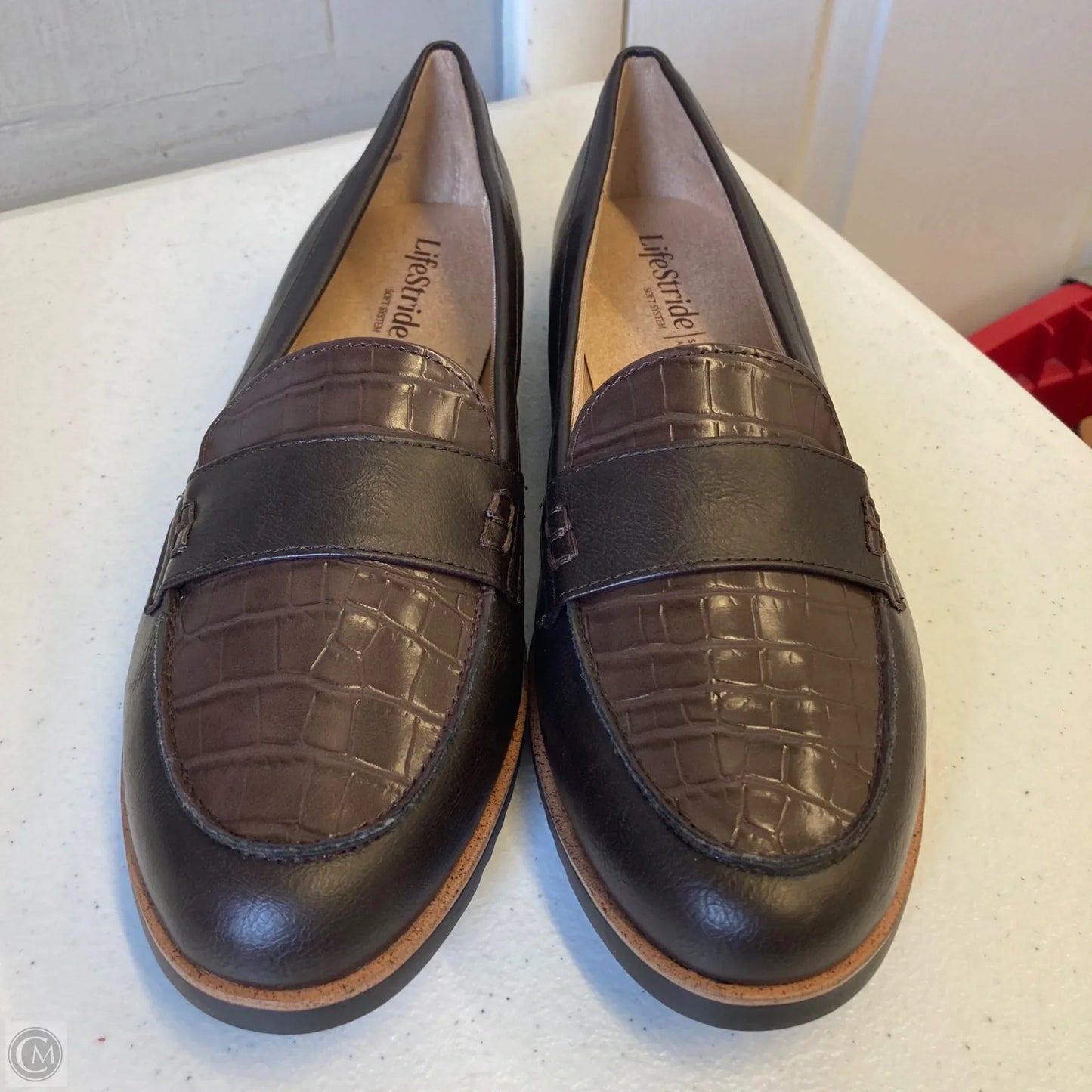 Shoes Flats By Life Stride In Brown, Size: 8