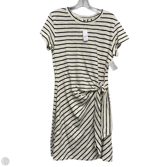 Dress Casual Short By Gap In Striped Pattern, Size: M