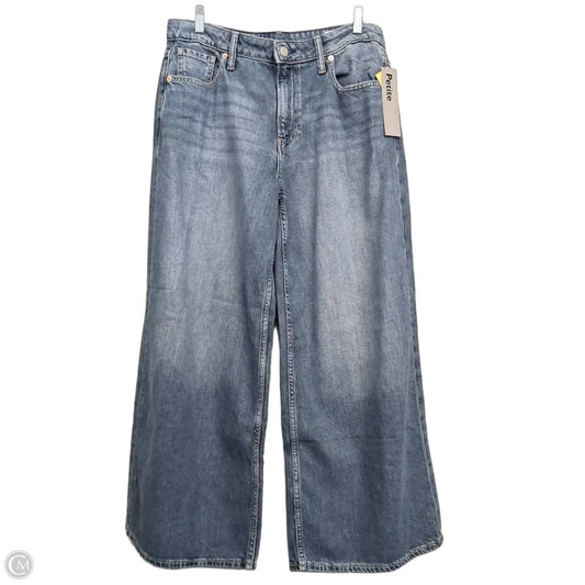 Jeans Wide Leg By Gap In Blue Denim, Size: 8