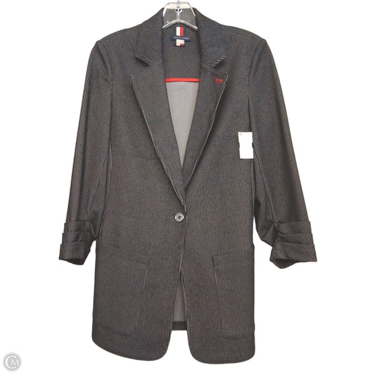 Blazer By Tommy Hilfiger In Striped Pattern, Size: 6