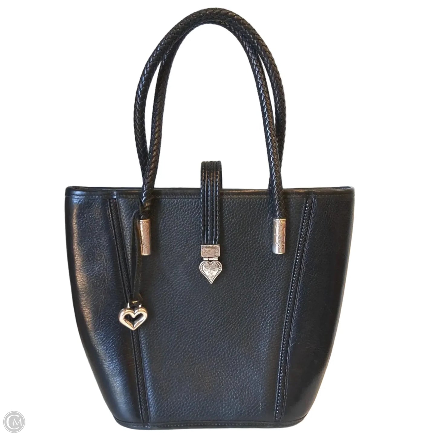 Handbag Leather By Brighton, Size: Medium