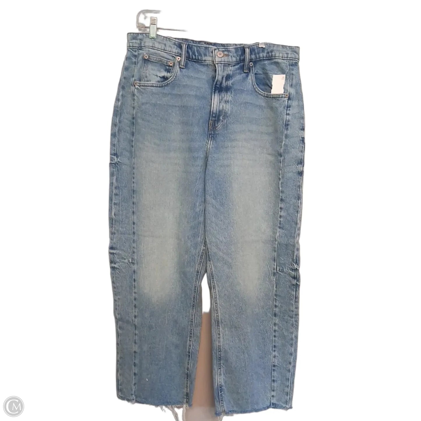 Jeans Wide Leg By Lucky Brand In Blue, Size: 14