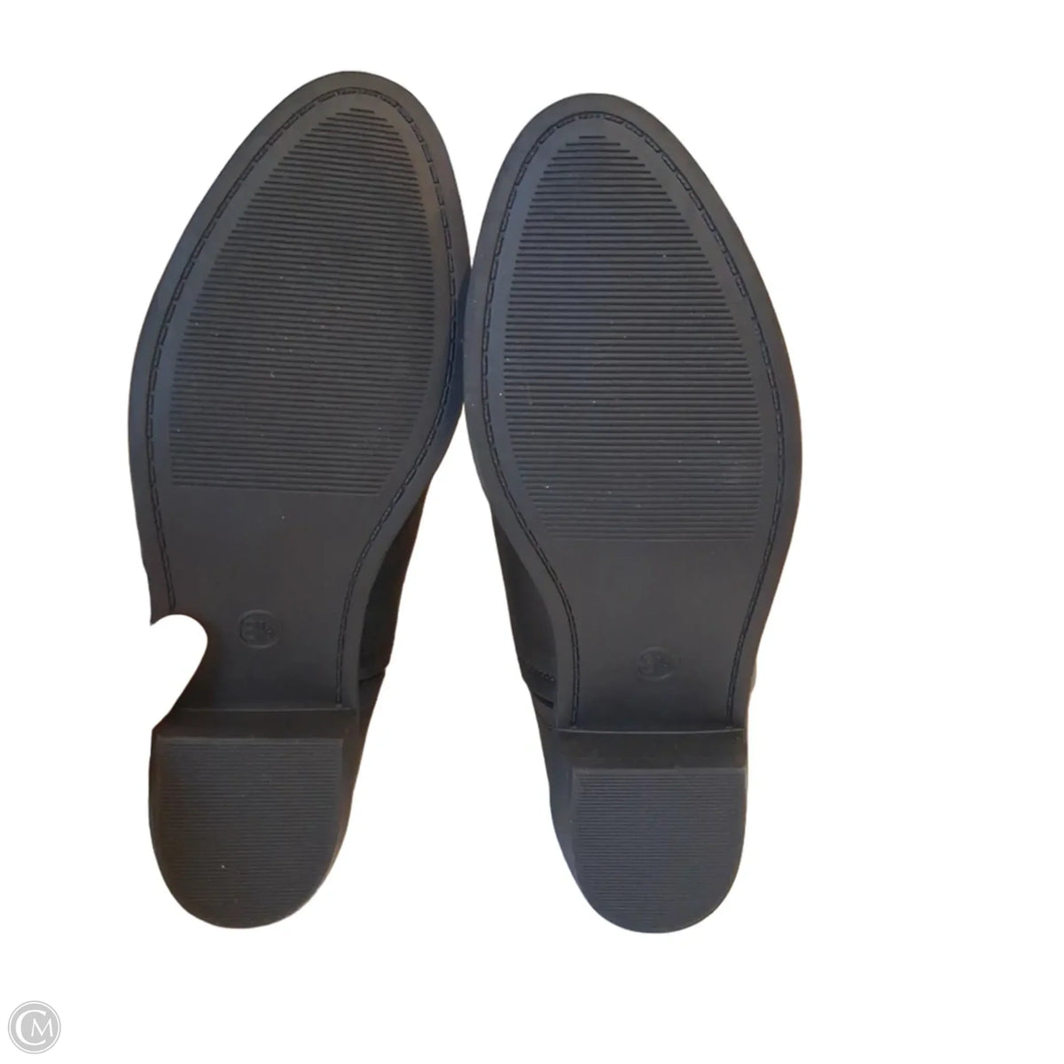Boots Ankle Heels By Universal Thread In Black, Size: 8.5