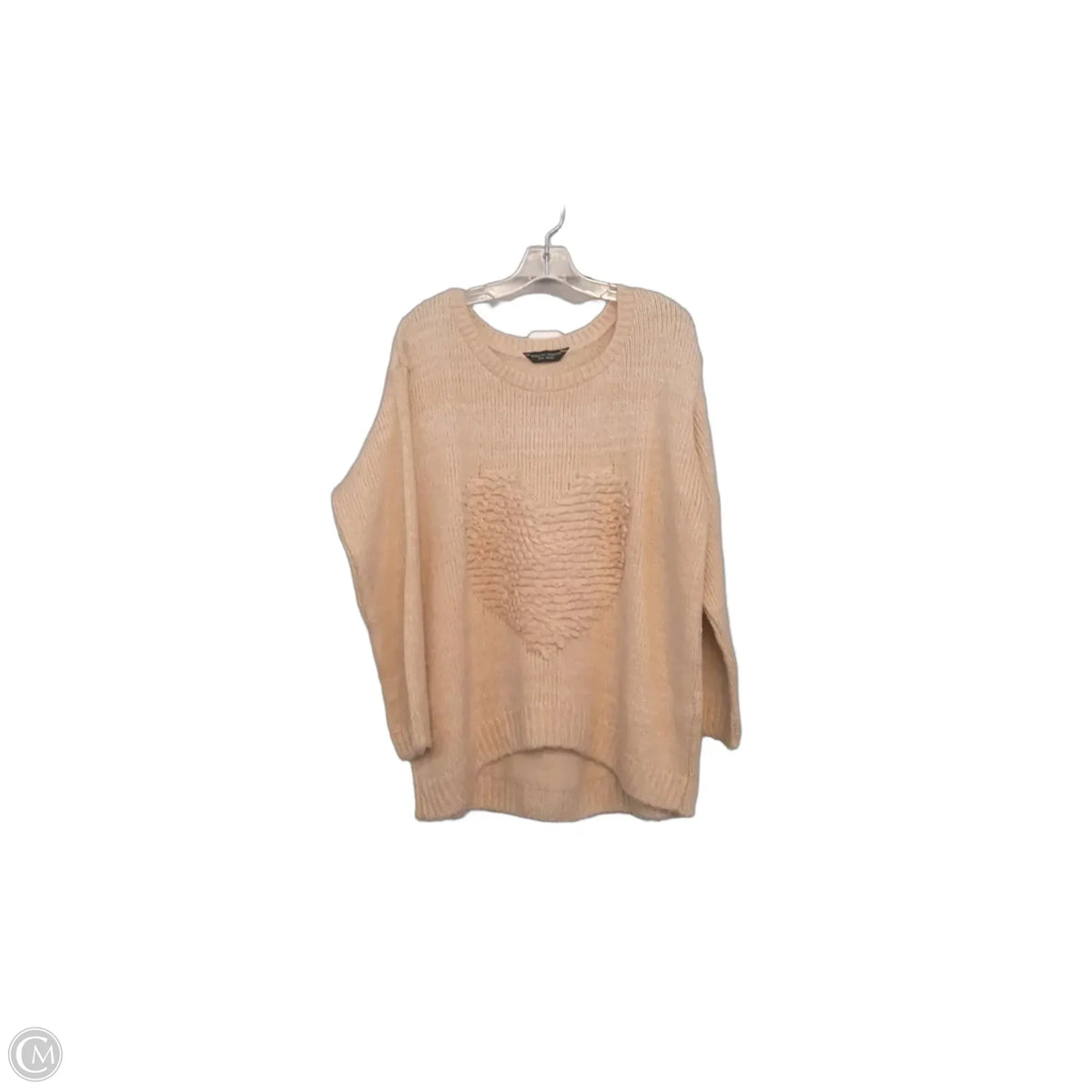 Sweater In Cream, Size: 2x