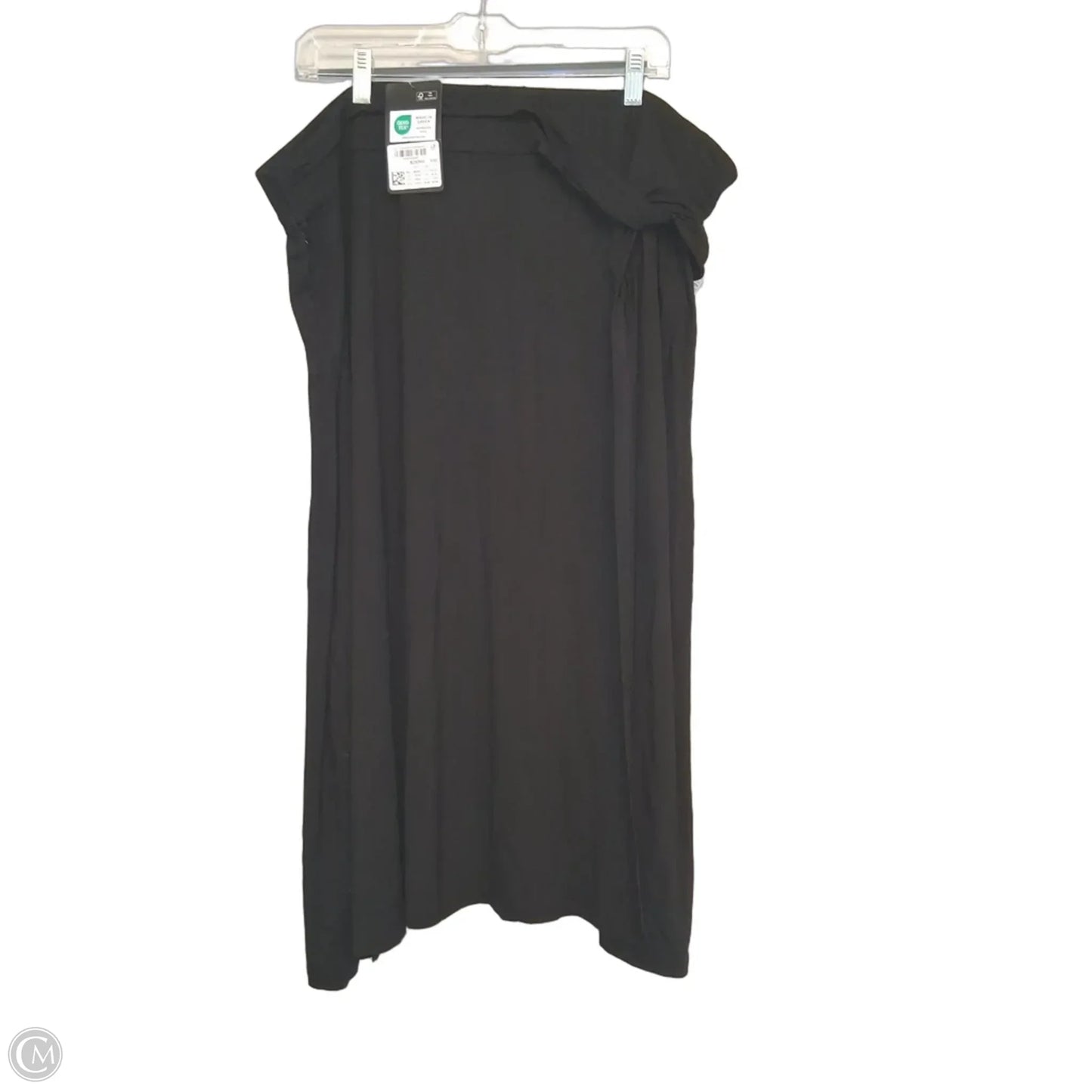 Skirt Maxi In Black, Size: 20