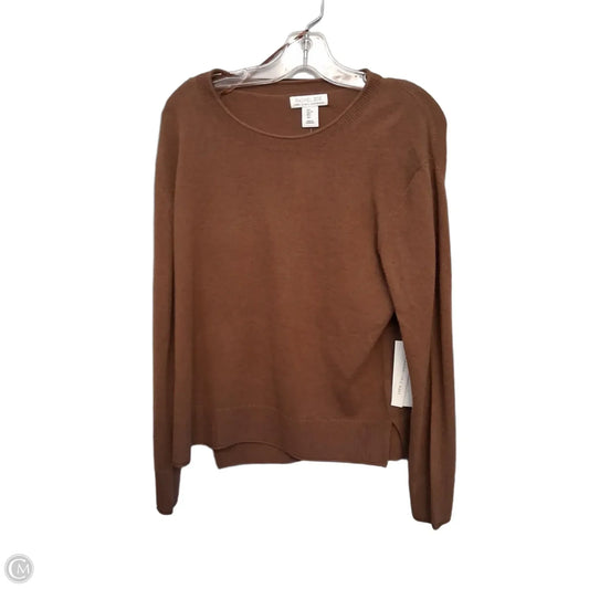 Sweater By Rachel Zoe In Brown, Size: L