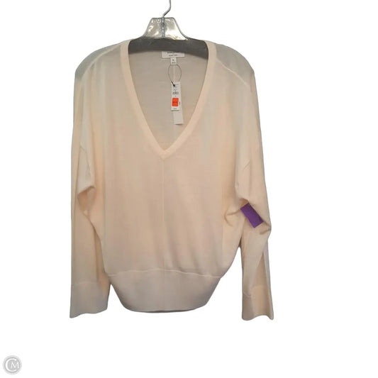 Sweater By Banana Republic In Cream, Size: Xl