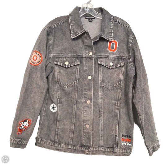Jacket Denim By The Wild Collective In Black, Size: Xl