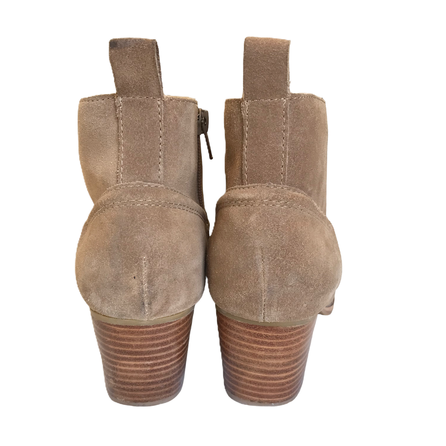 Boots Ankle Heels By Dolce Vita In Tan, Size: 8