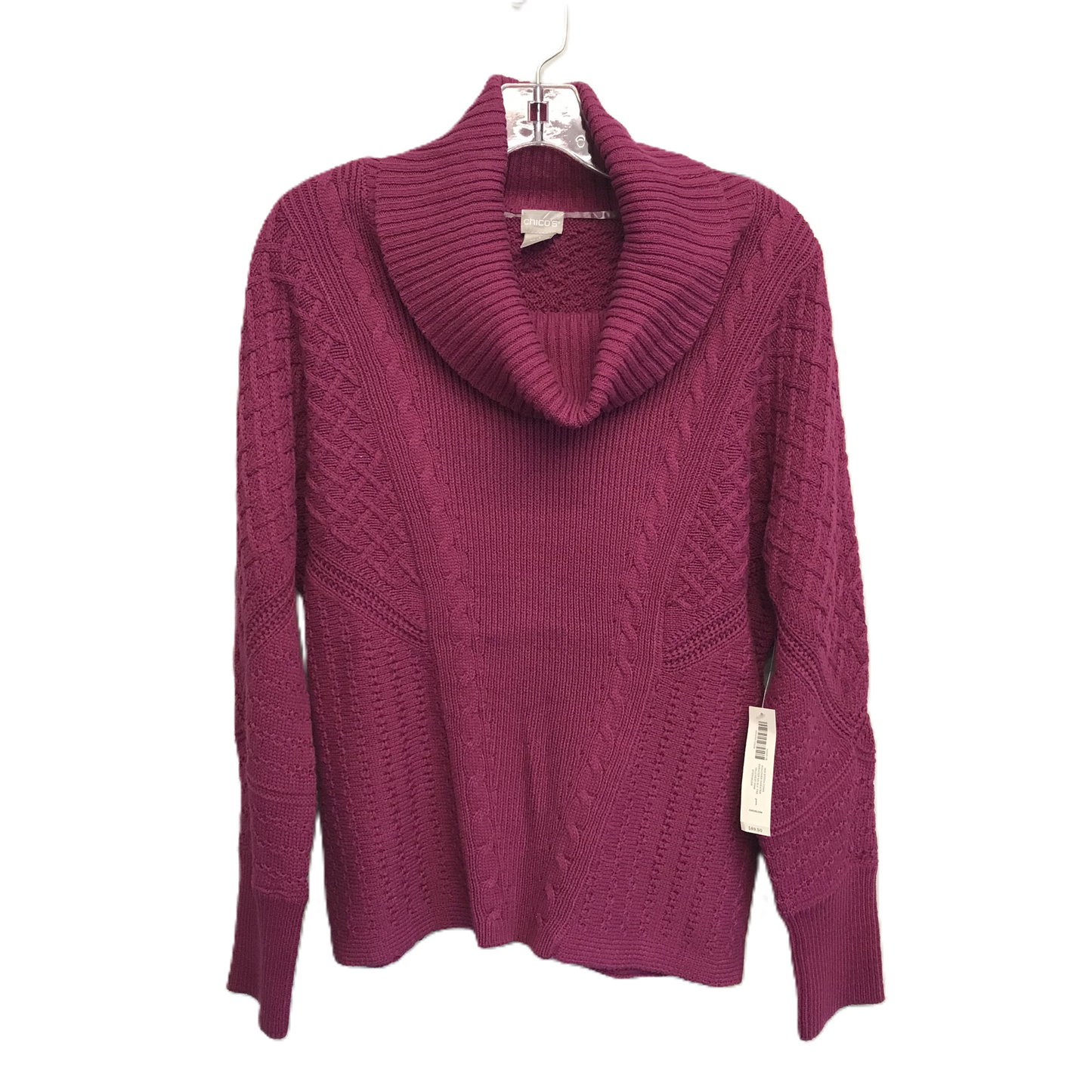 Purple Sweater By Chicos, Size: M