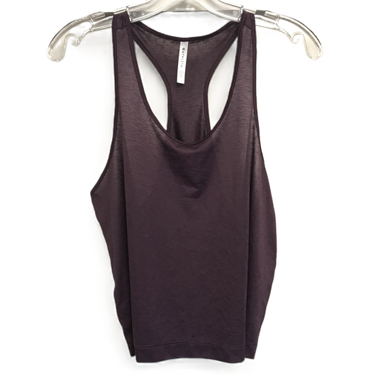 Purple Athletic Tank Top By Athleta, Size: S