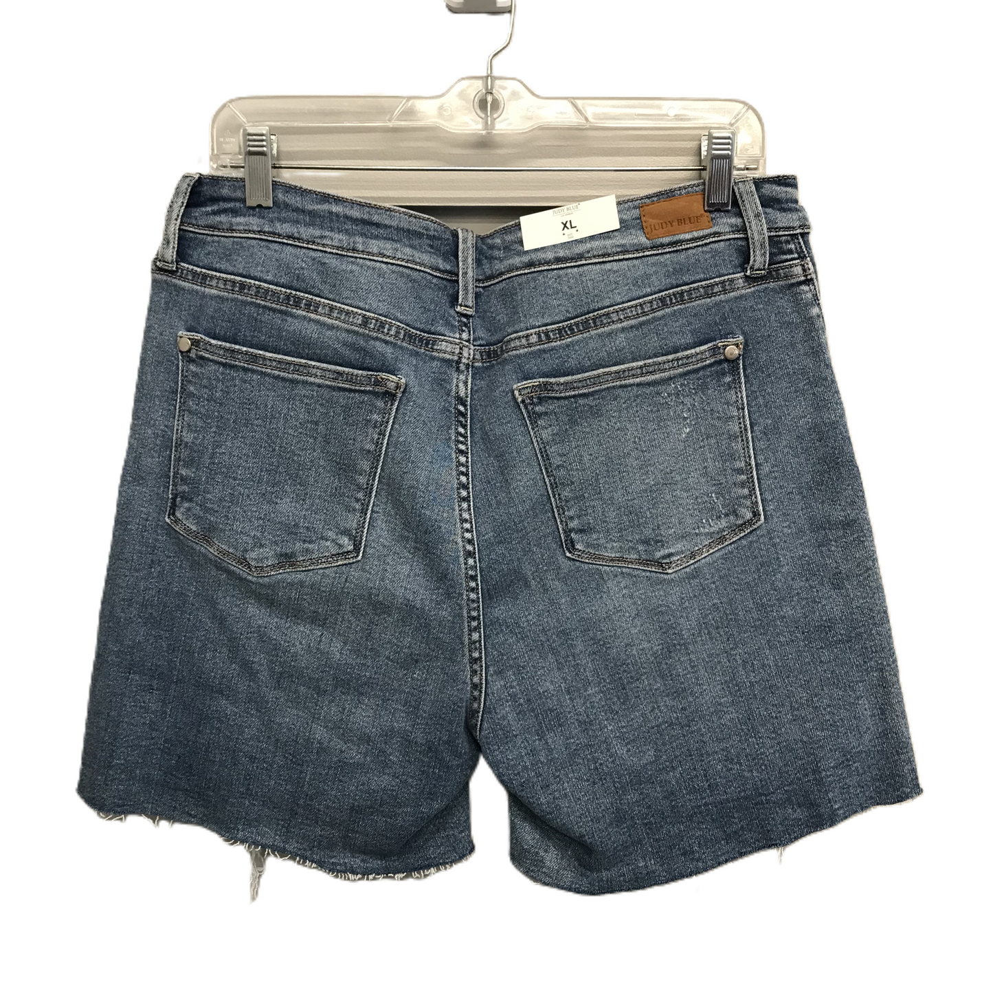 Blue Denim Shorts By Judy Blue, Size: 16