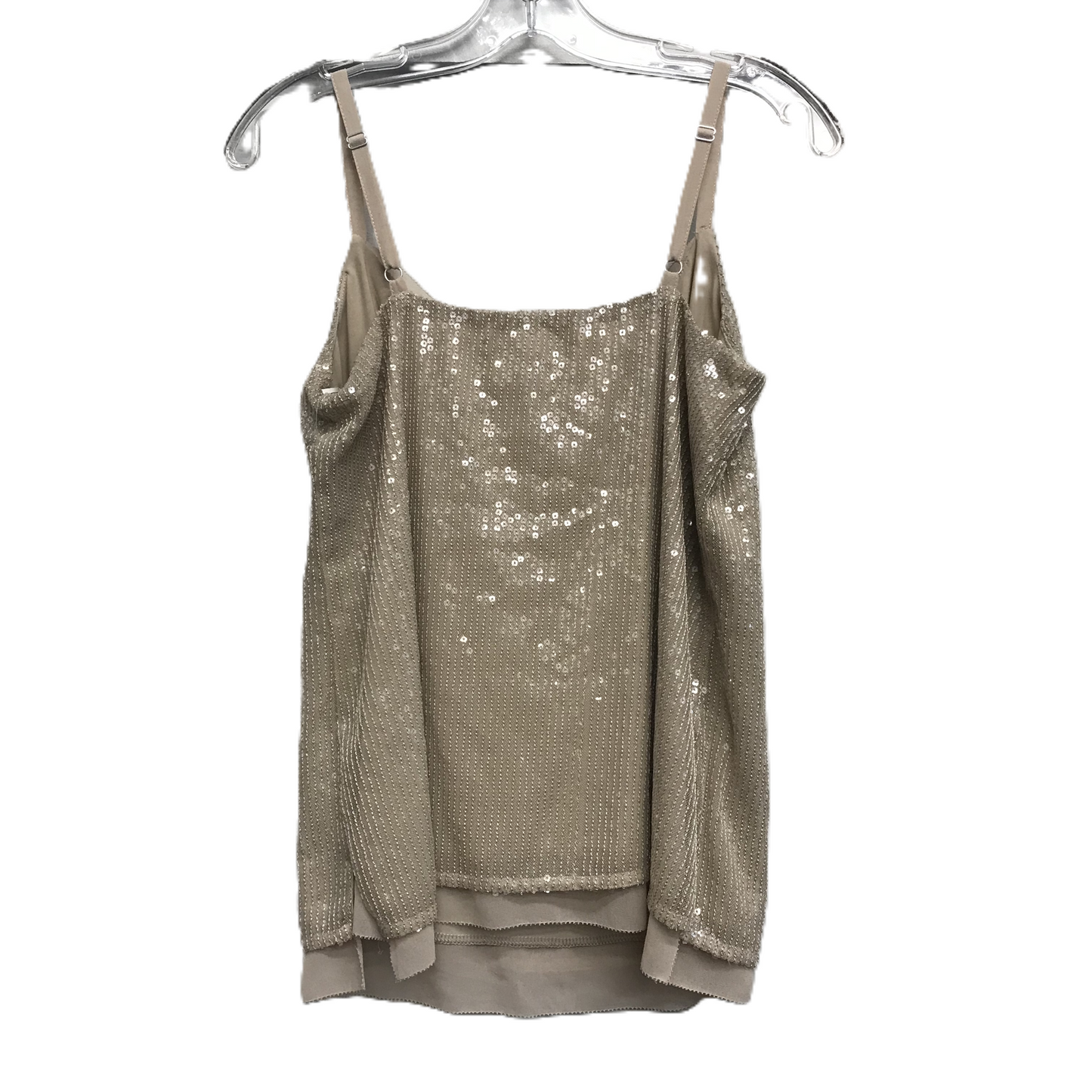 Tan Top Sleeveless By White House Black Market, Size: Xs