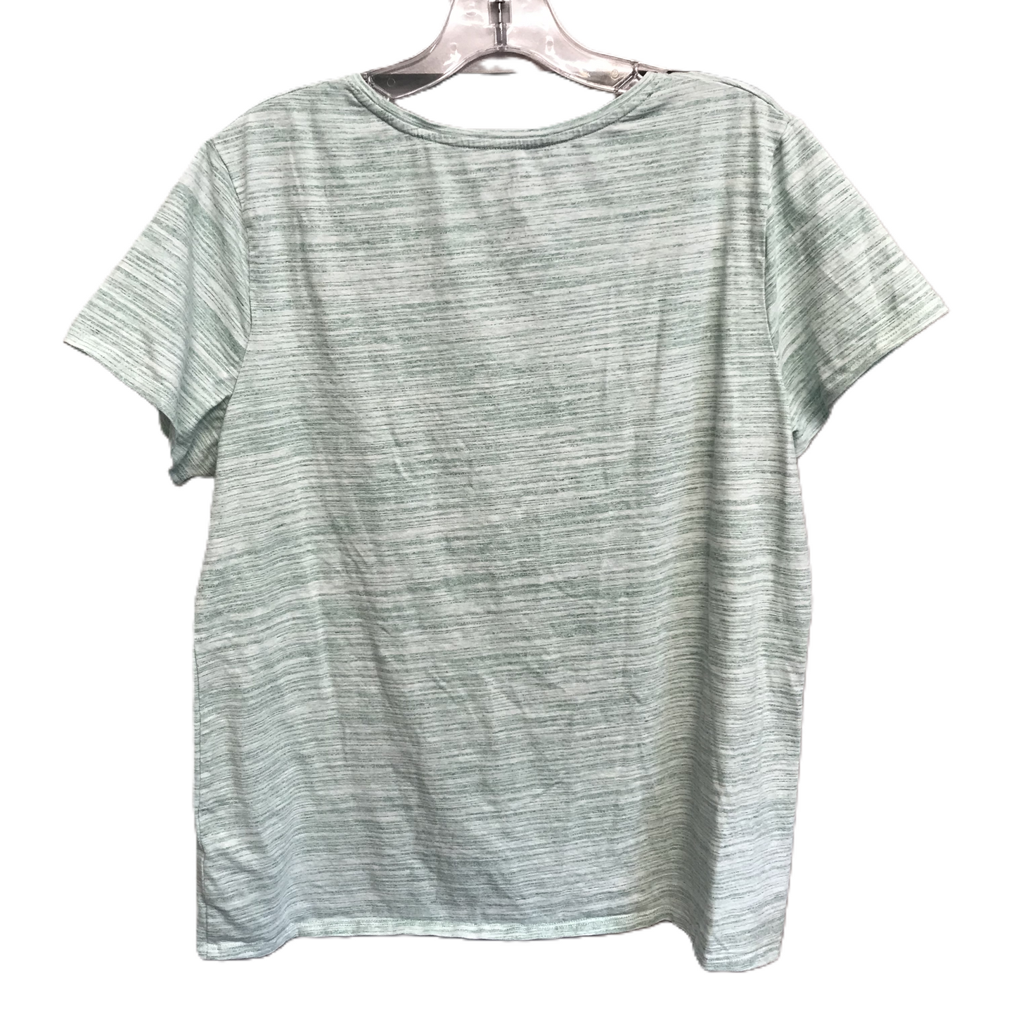 Green Top Short Sleeve Basic By Croft And Barrow, Size: Xl