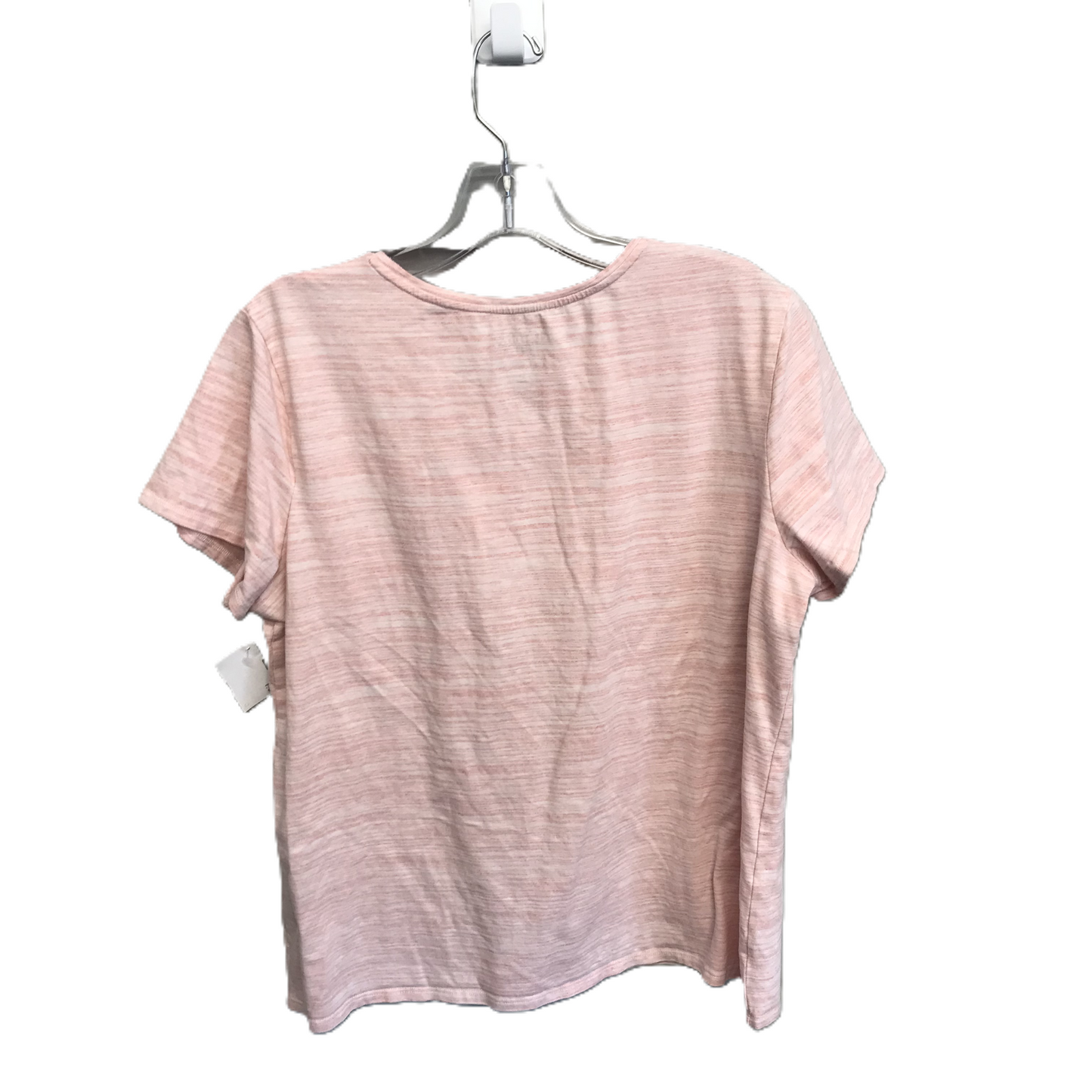 Peach Top Short Sleeve Basic By Croft And Barrow, Size: Xl
