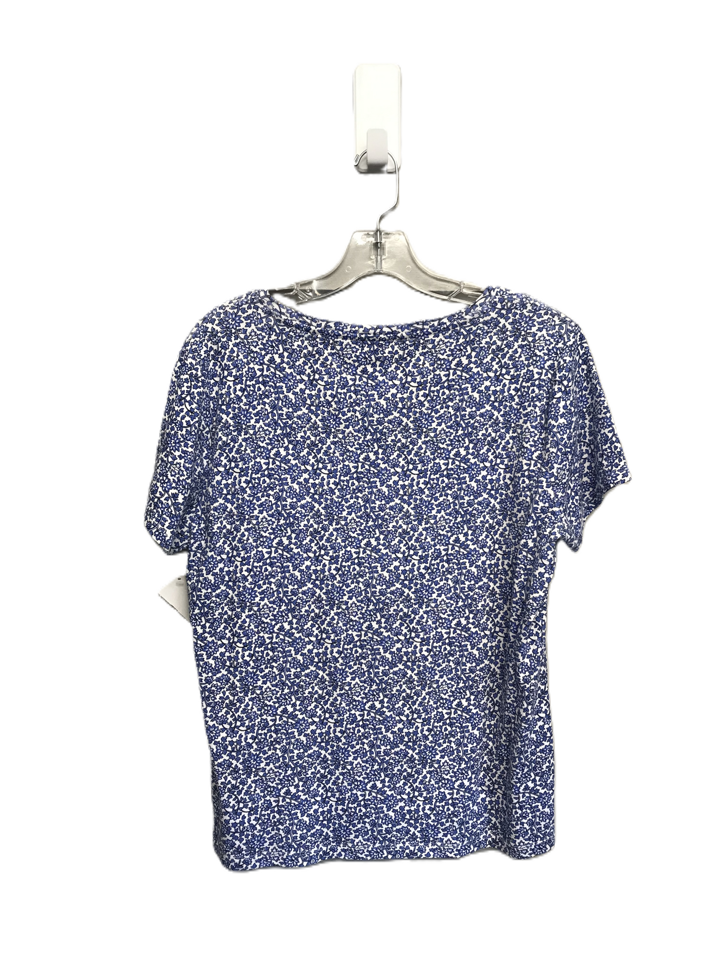 Floral Print Top Short Sleeve By Tommy Hilfiger, Size: Xl