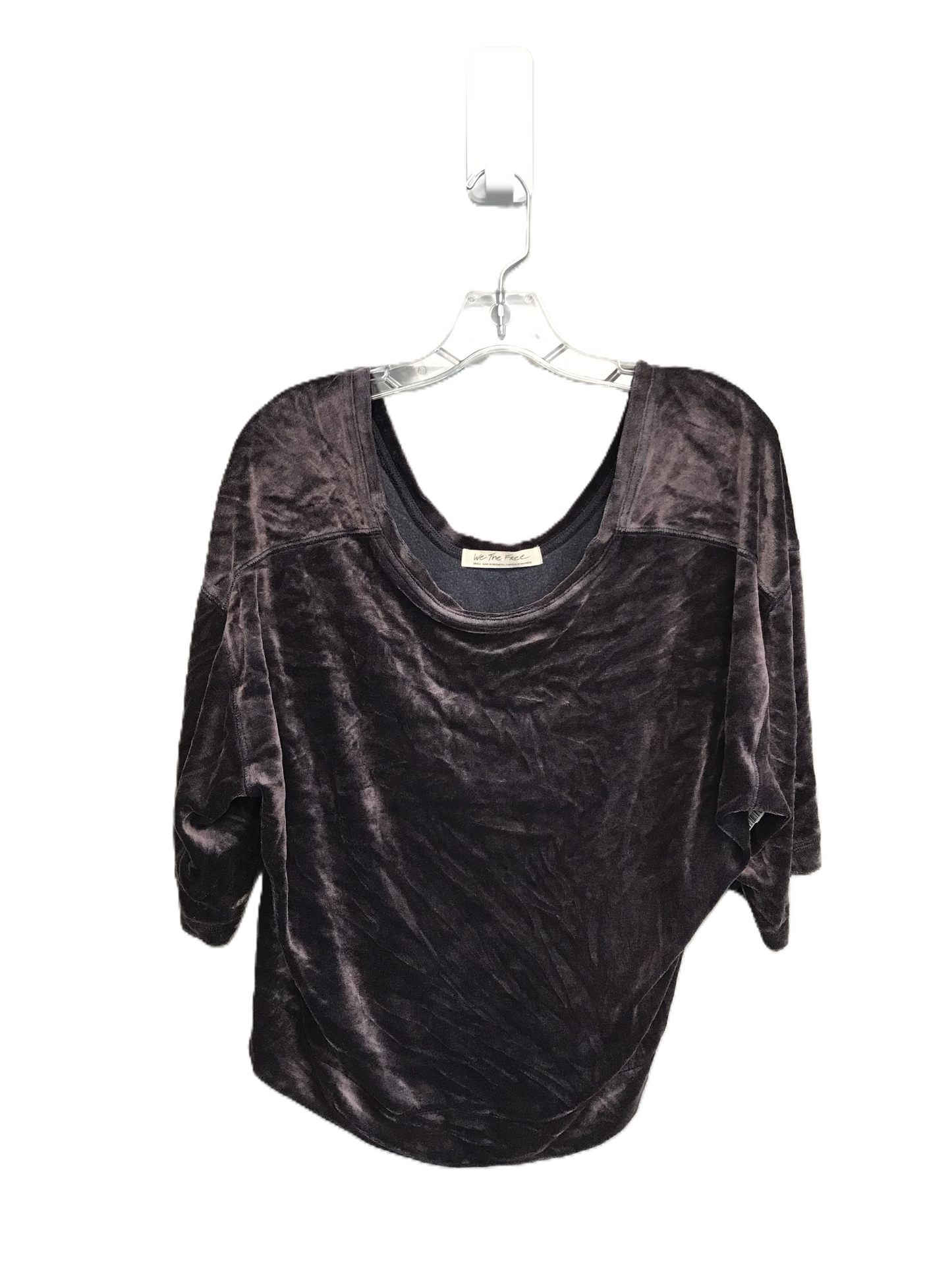 Purple Top Short Sleeve By We The Free, Size: S