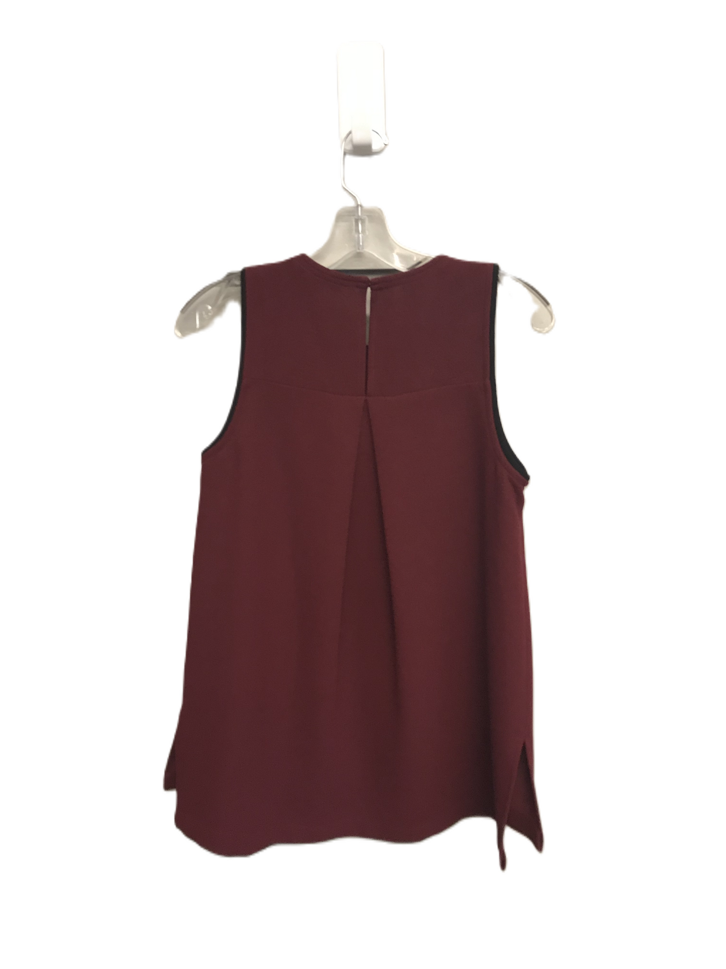 Red Top Sleeveless By Madewell, Size: Xs