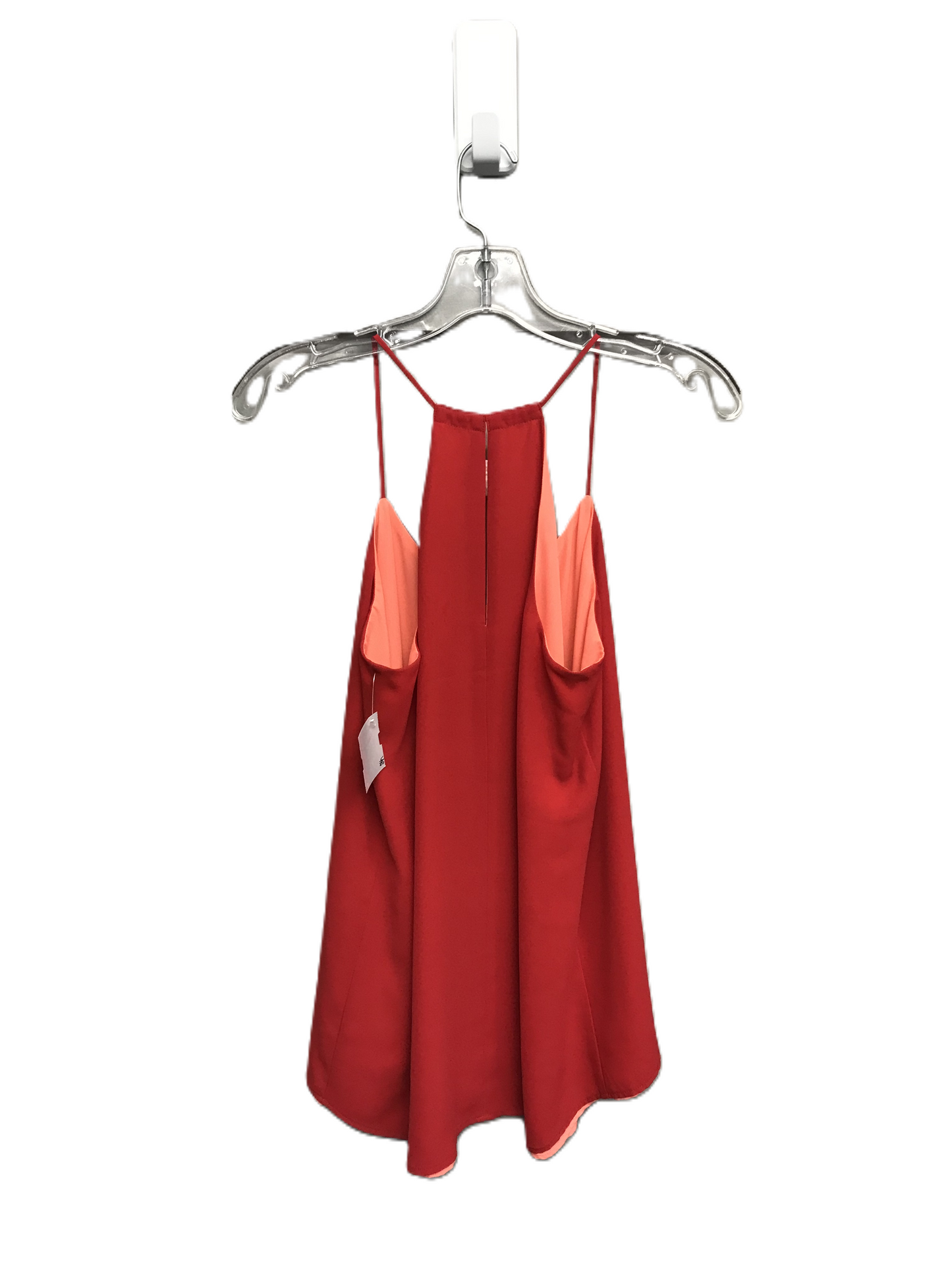 Red Top Sleeveless By Express, Size: S